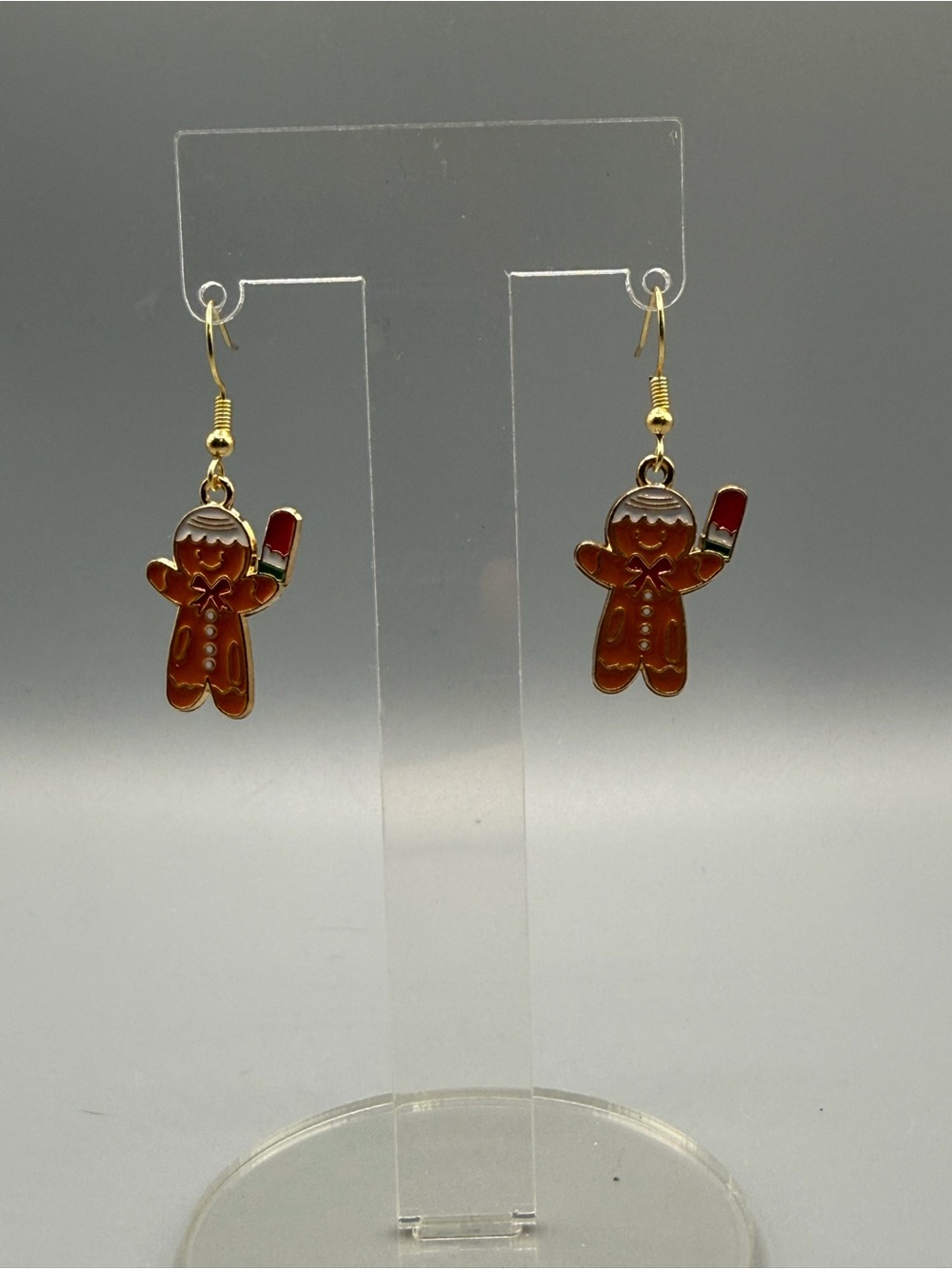 Christmas in July Earrings - Handmade #E0553C
